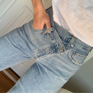 AGOLDE Criss Cross Jeans